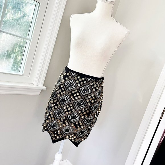 House of Harlow 1960 x Revolve Jimi Sequin Mini Skirt - Picture 9 of 15